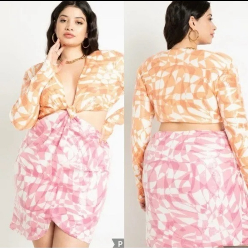 Eloquii Melissa Mercedes Dress